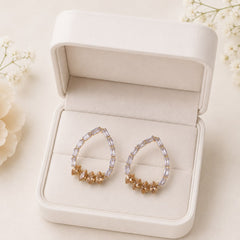 Zircon Earring-170 (Golden)