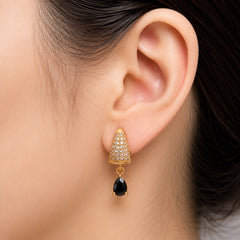 Zircon Hoop Bali-221(Black)