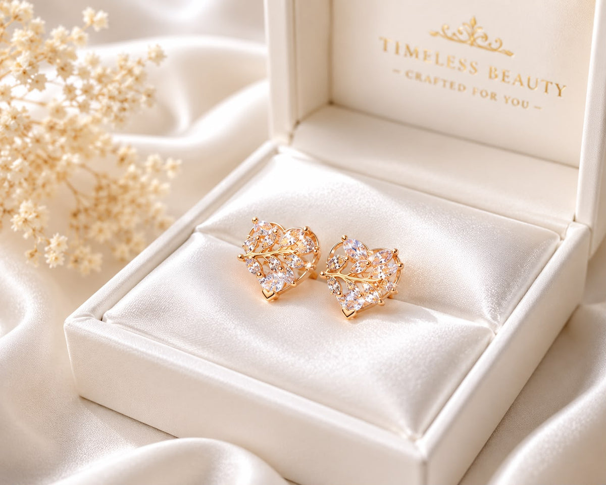 Zircon Fancy Studs-218 (White)