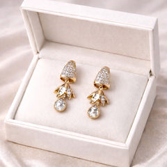 Zircon Earring-137 (White)