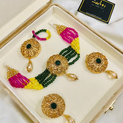 Fancy Choker Set-68 (Multi)