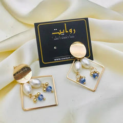 Fancy Earring-07 (Blue)