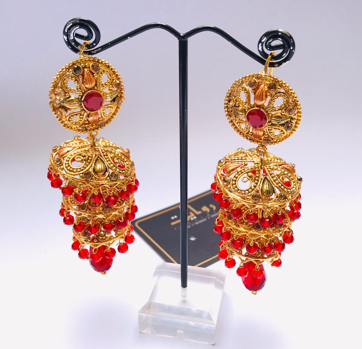 Three Step Jhumky - Rawayat Jewelry