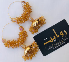 Gajra Jhumka-05 (Golden)