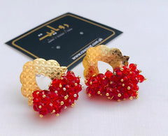 Patra Studs-03 (Red)