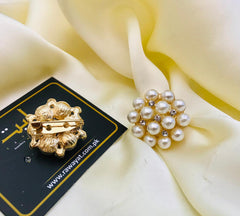 Scarf Pin-08 (Pack of 2) (Golden)