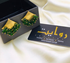 Patra Studs (Green)