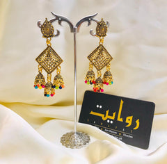 Oxidized Jhumka-37