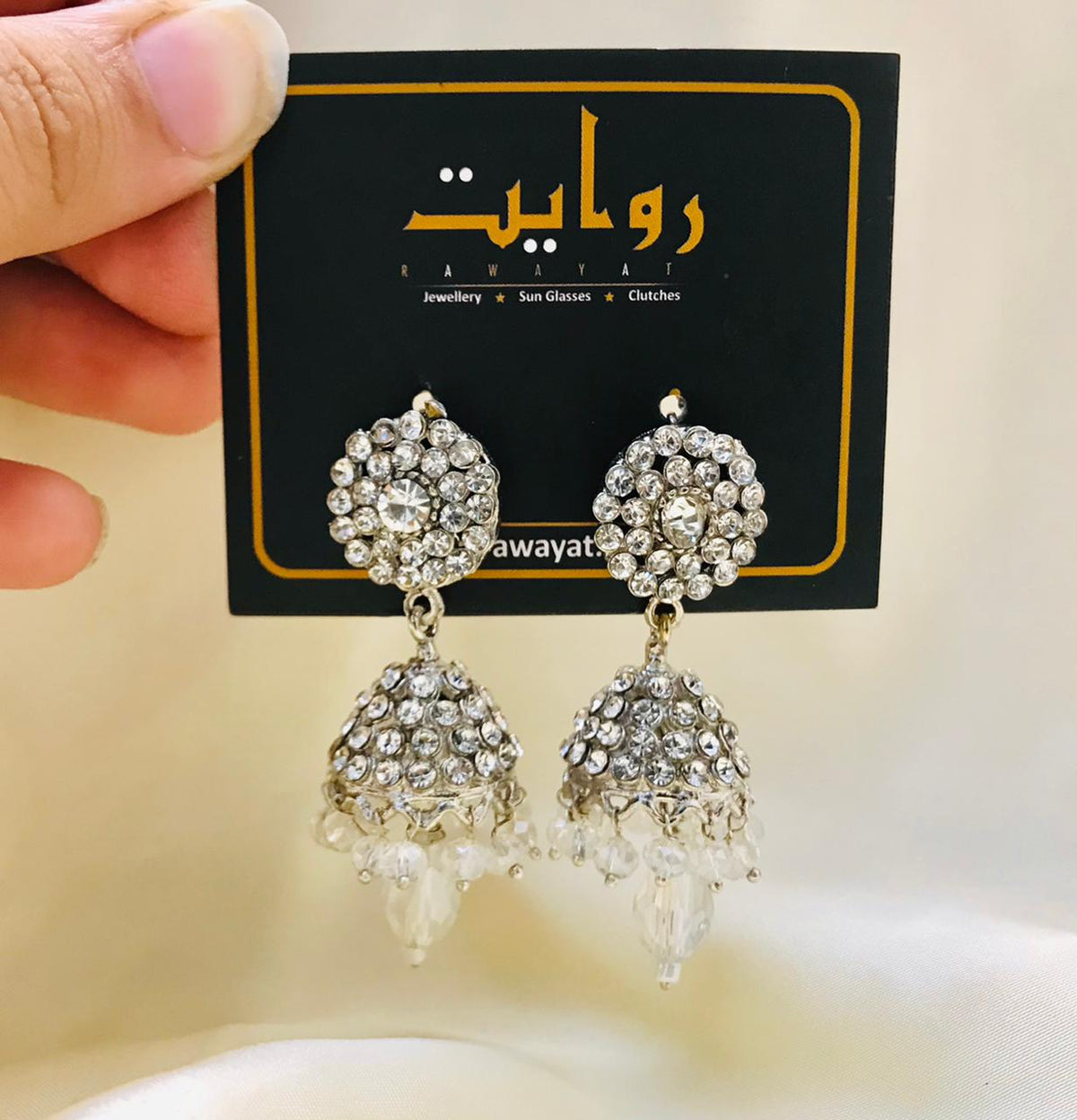 Fancy Jhumka-05 (Silver)