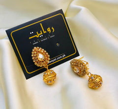 Small Jhumky-01 (Golden)
