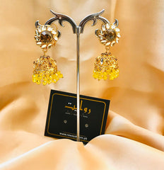Fancy Jhumka-07 (Yellow)