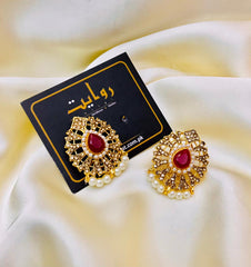 Fancy Studs-48 (Maroon)