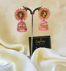 Fancy Jhumka-12 (Pink)