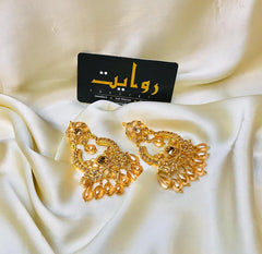 Fancy Earring-55 (Golden)