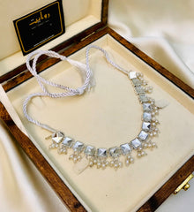 Kundan Choker-02 (Silver)