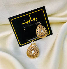 Zircon Studs-44 (Golden)