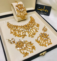 Kundan Necklace-22 (Golden)