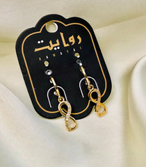 Zircon Earring-72 (Infinity)