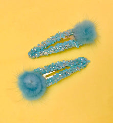 Hair Pin-74 (Pack of 2) Ferozi