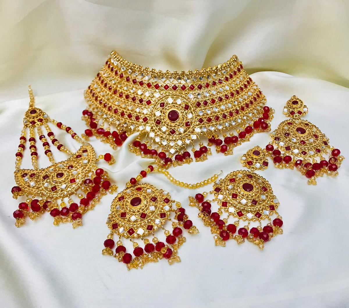 Bridal Set-37 (Maroon)