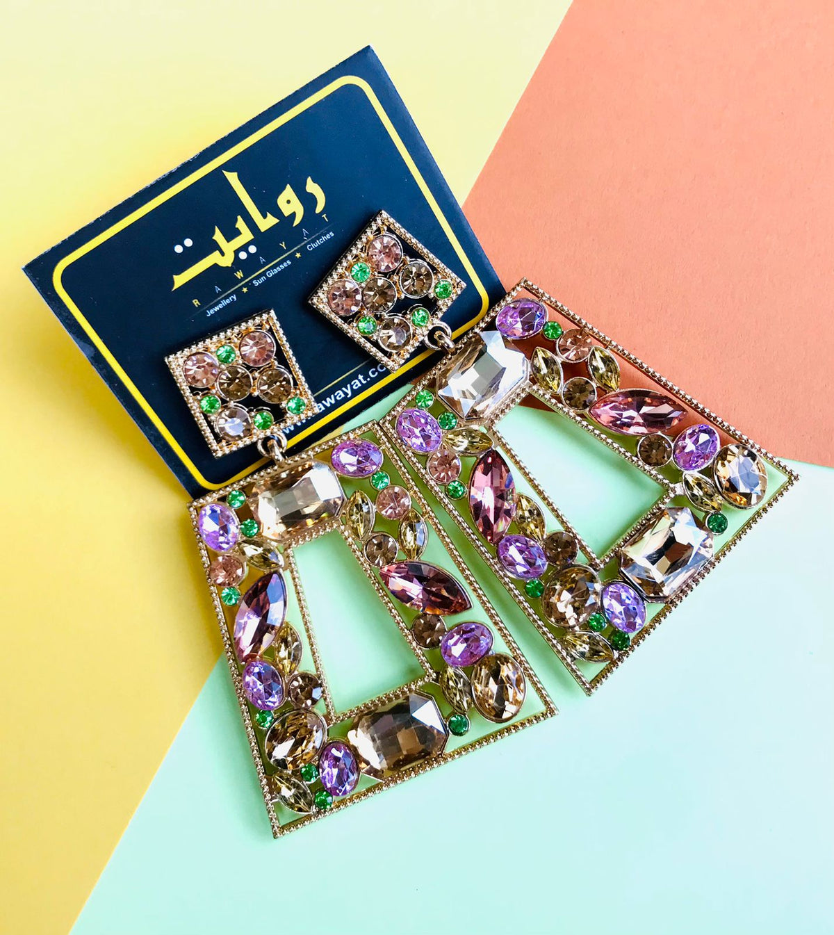 RINAAZ EARRING (MULTI)