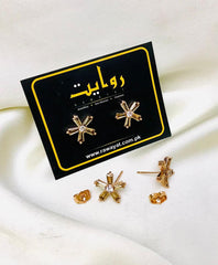 Zircon Studs-50 (Golden)