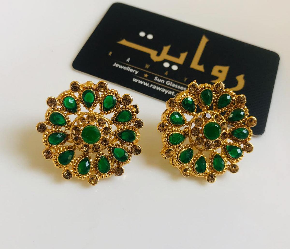 Fancy Studs-04 (Green)